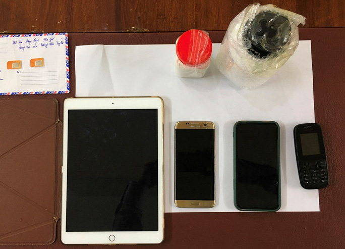 Tang vật liên quan đến vụ án, cơ quan công an thu giữ của Dương Văn Tuyền