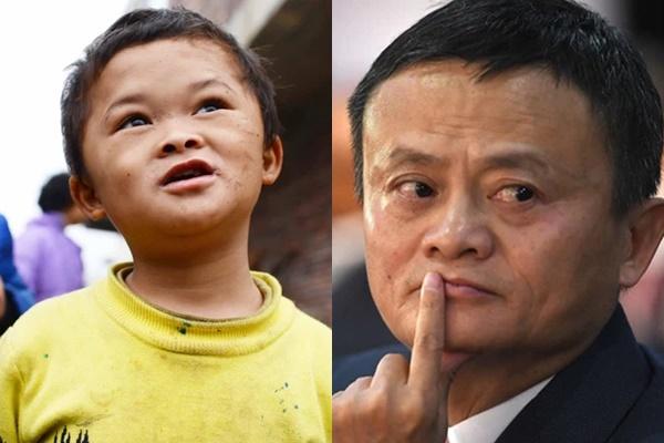 Cậu bé nổi tiếng nhờ sở hữu gương mặt giống hệt Jack Ma.