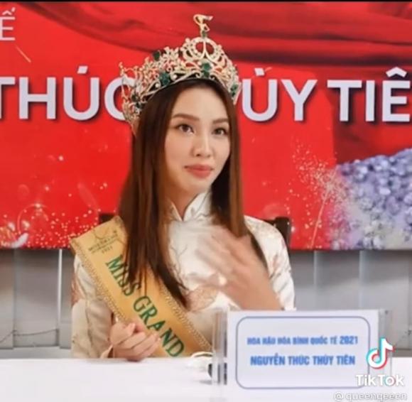 Thùy Tiên rất bất ngờ trước đặc quyền của Miss Grand