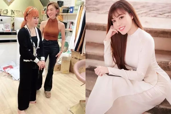 Âu Hà My cũng lót dép hóng hai hot girl bán hàng online 