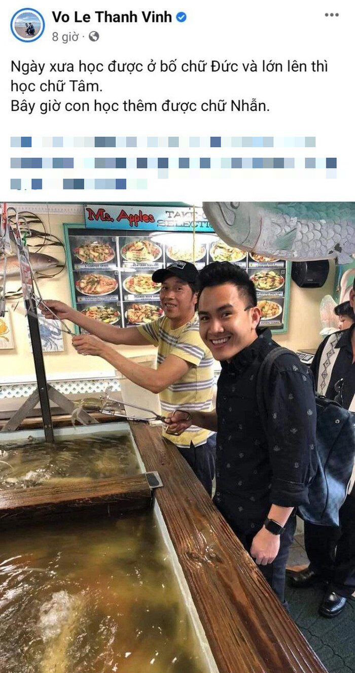 Bài đăng của con trai Hoài Linh sau khi bố nhận huy chương vàng liên hoan sân khấu kịch toàn quốc