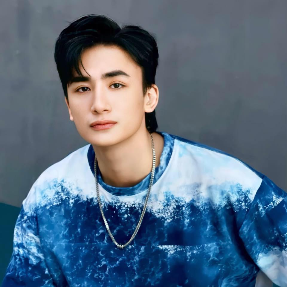 Cận cảnh vẻ ngoài điển trai của nam diễn viên trẻ.