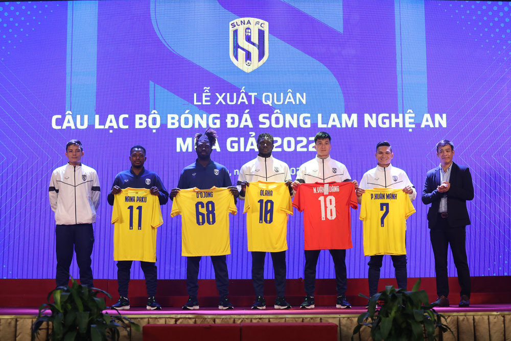 SLNA đầu tư mạnh về lực lượng ở mùa giải 2022