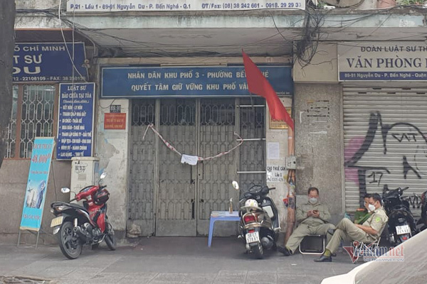 Chung cư 89-91 Nguyễn Du được gỡ phong tỏa ngay trong sáng 21/2.