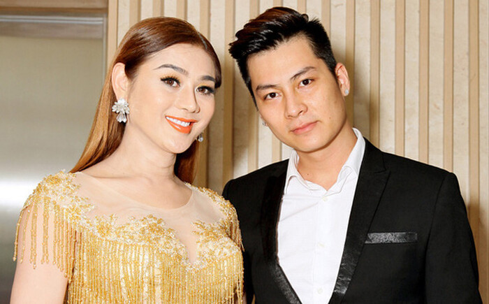 Lâm Khánh Chi và chồng cũ Trần Phi Hùng.