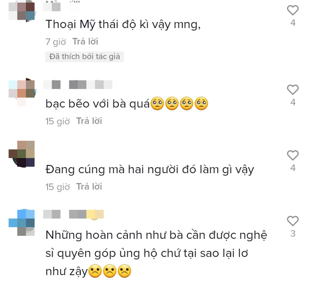 Cư dân mạng tỏ thái độ bức xúc khi cho rằng NS Hồng Sáp bị đàn em 