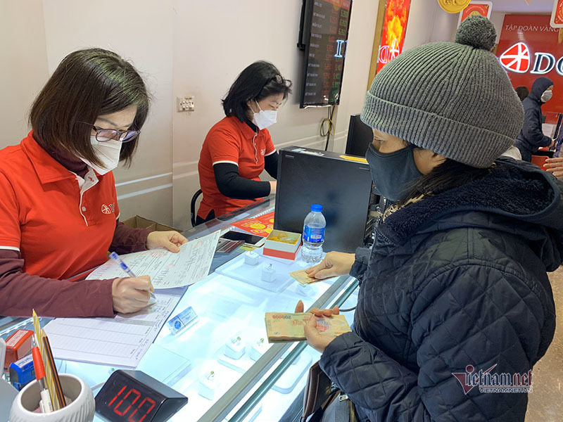 Giá vàng liên tục tăng (Ảnh:D.A)