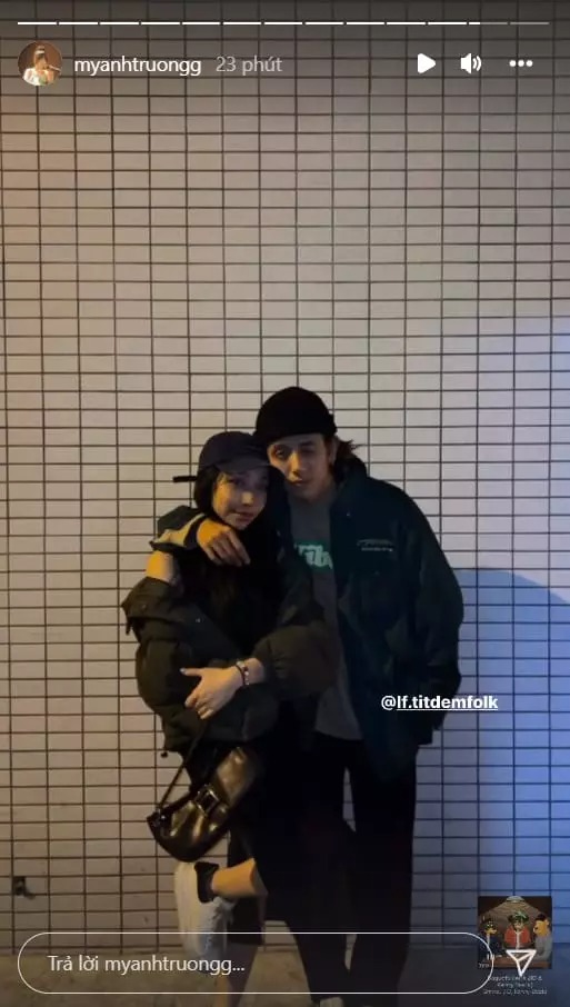 Mỹ Anh công khai người yêu?