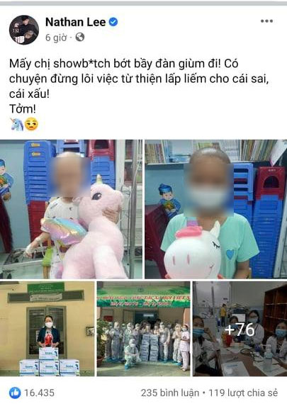 Nathan Lee bất ngờ đăng đàn dằn mặt Thân Thúy Hà và Xuân Lan