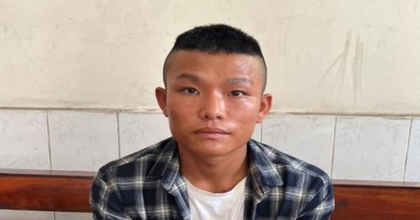 Trương Văn Hùng tại cơ quan công an