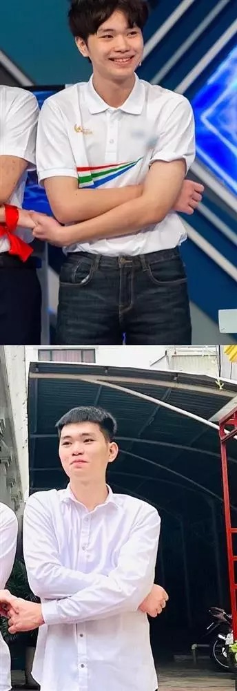 Khác lạ nhất là Duy Anh. Anh chàng trông trắng trẻo, trưởng thành hơn với kiểu tóc mới.