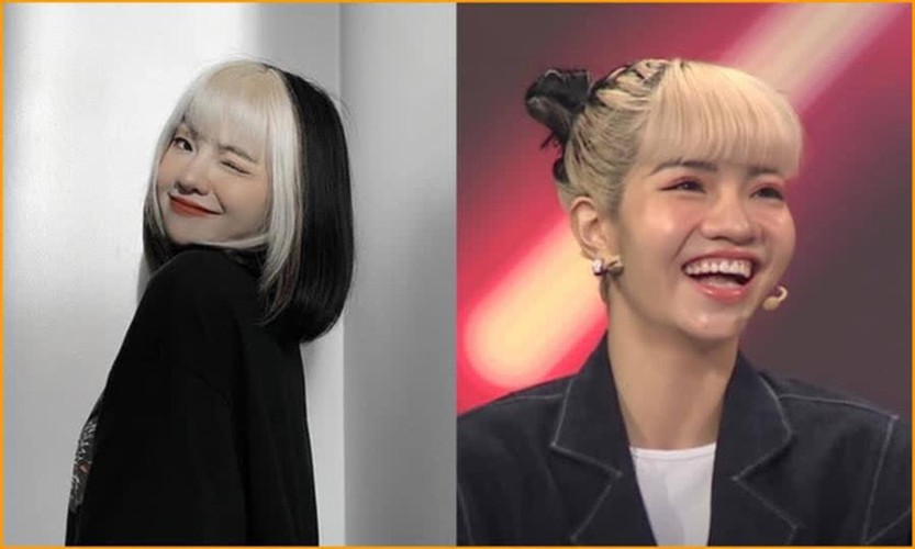 Trong bức hình đã được chỉnh sửa phần cánh mũi to và các đường nét trên khuôn mặt của cô nàng kém sắc sảo.