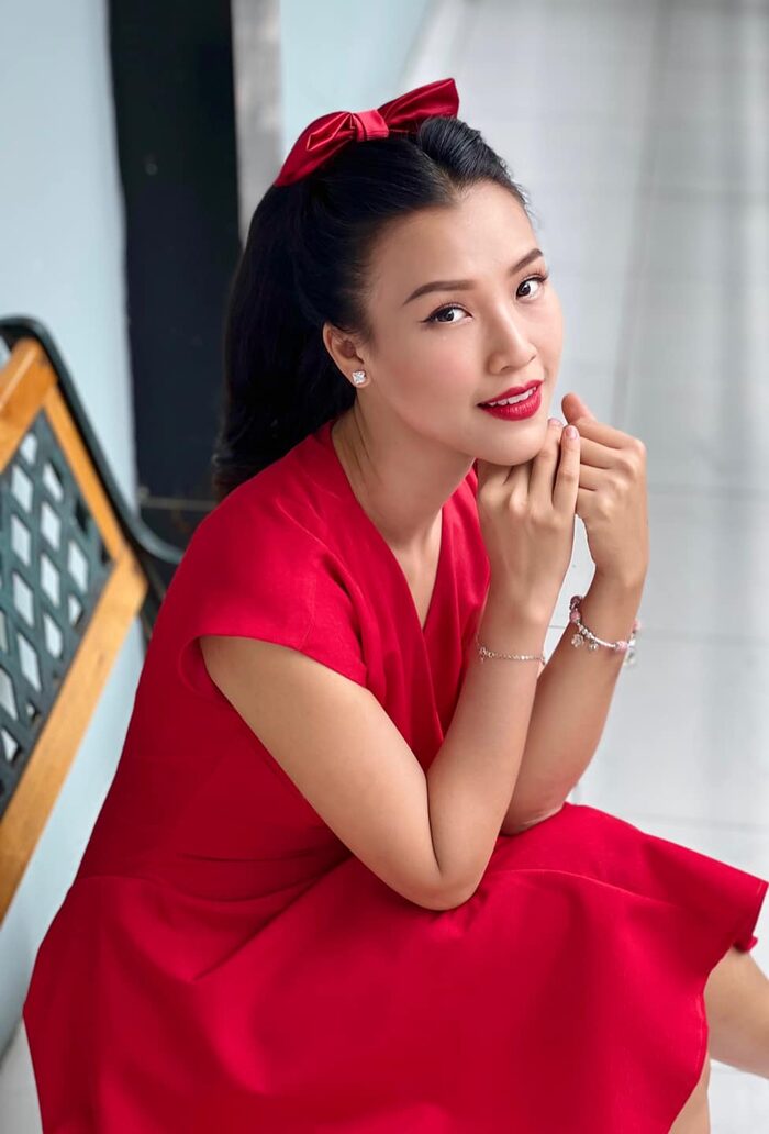 Một trong những hình ảnh mới nhất của Hoàng Oanh