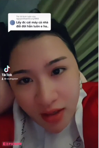 Trước đó, vợ Lộc Fuho từng lên tiếng đáp trả bình luận: 