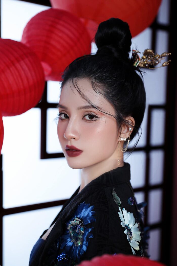 Nhan sắc ngày càng thăng hạng của Thiên An.