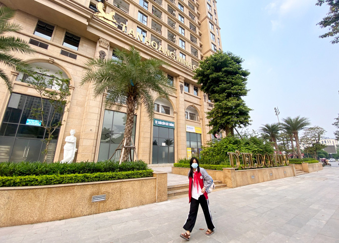 Dự án bất động sản của Tân Hoàng Minh có 2 mặt tiền, nằm ở ngã tư Lạc Long Quân - Nguyễn Hoàng Tôn