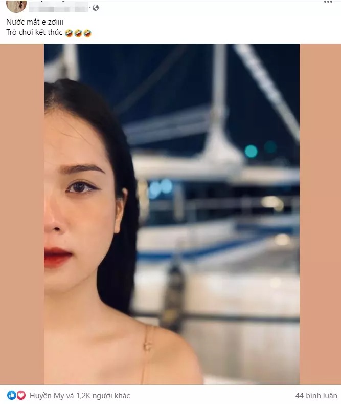 Huyền My gây hoang mang dư luận với trạng thái 