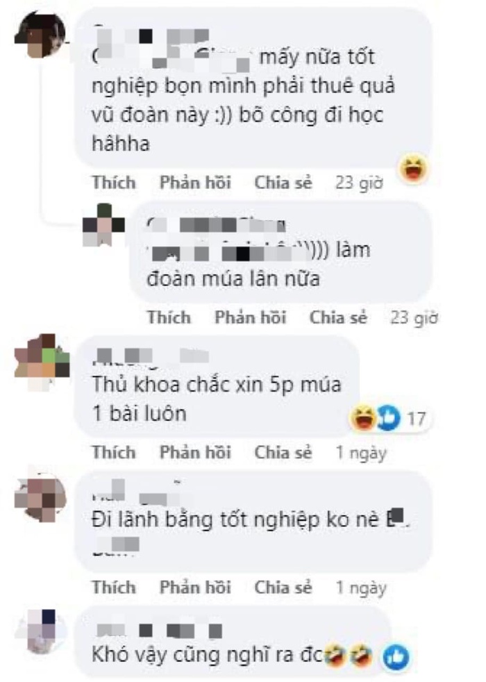 Cư dân mạng để lại loạt bình luận hài hước xoay quanh màn tốt nghiệp cực dễ thương của nam sinh viên 