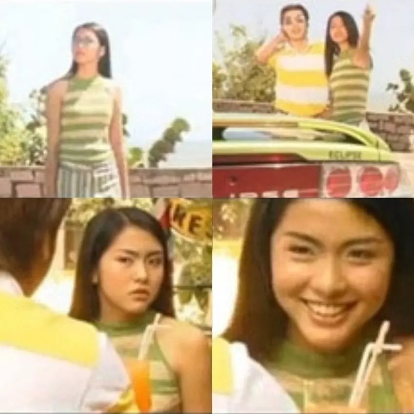 Hà Tăng đóng MV của Ưng Hoàng Phúc, thời điểm cô chập chững vào nghề.