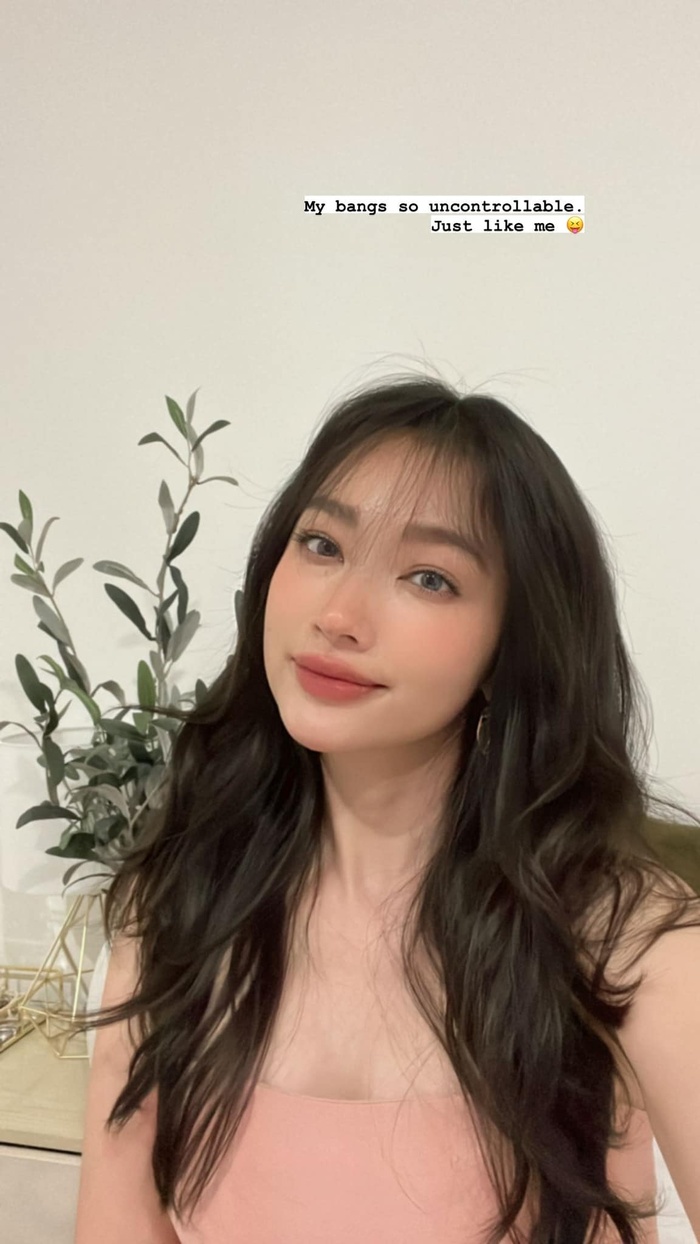 Người đẹp đã bày tỏ nỗi nhớ quê nhà khi ăn Tết ở đất khách