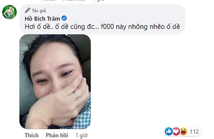 Nữ diễn viên bật khóc trong hạnh phúc.