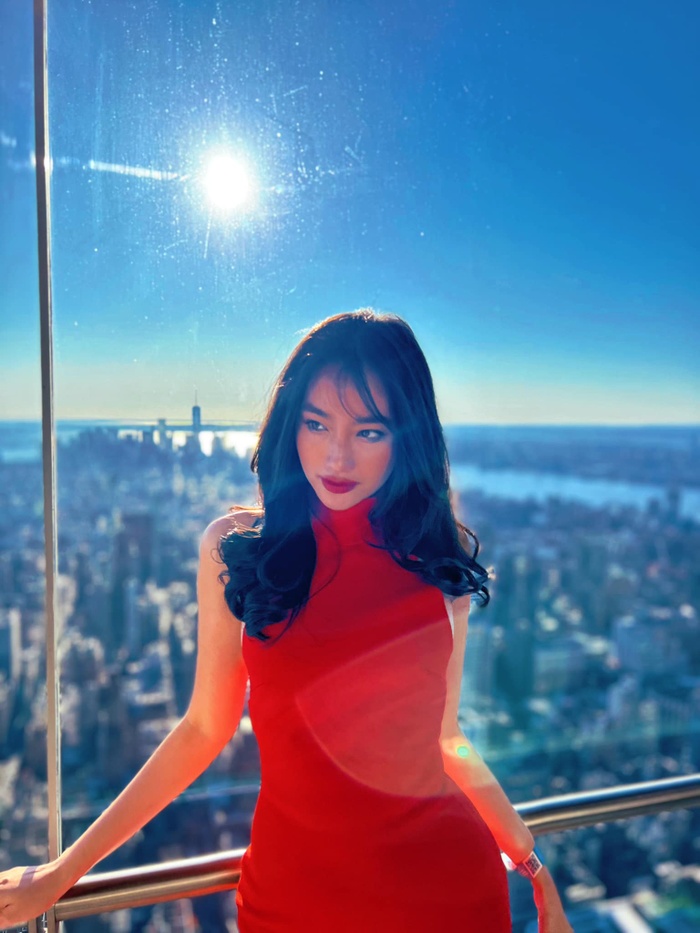 Hình ảnh của Trúc Diễm thời điểm sau khi mới tuyên bố chia tay nam doanh nhân John Từ