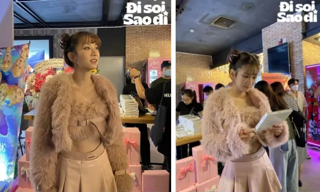 Mới đây Lê Bống đã có những chia sẻ về vấn đề thường xuyên bị quay, chụp lén và bàn luận nhan sắc thật của cô. Lần chia sẻ này là khi cô nàng tham dự sự kiện ra mắt MV Không Nói Nên Lời của Đỗ Hoàng Dương.