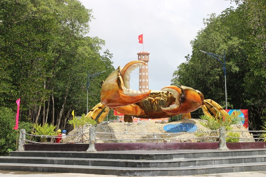 Khu du lịch Mũi Cà Mau nơi thu hút lượng lớn du khách