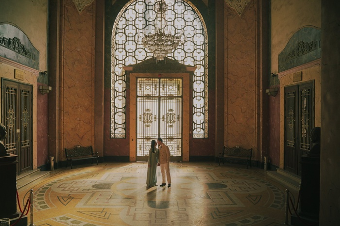 Kiến trúc tựa như như lâu đài cổ của ngôi trường. Ảnh: Nguyen Thanh Luan