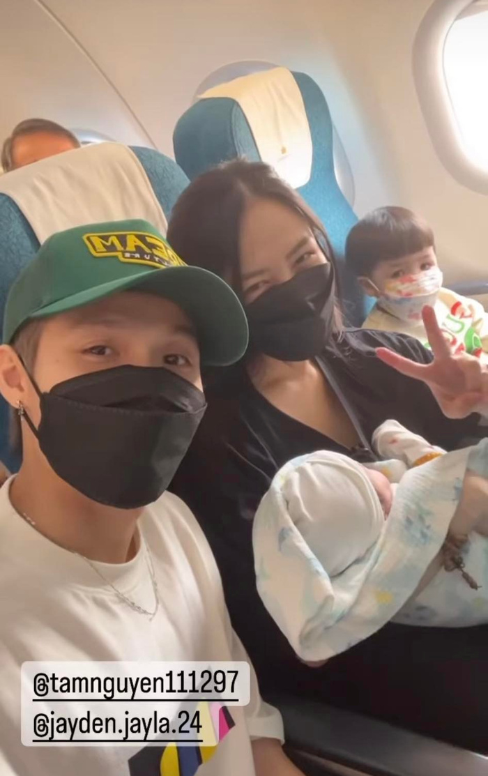 Gia đình nhà Joyce Phạm cùng nhau đi du lịch.