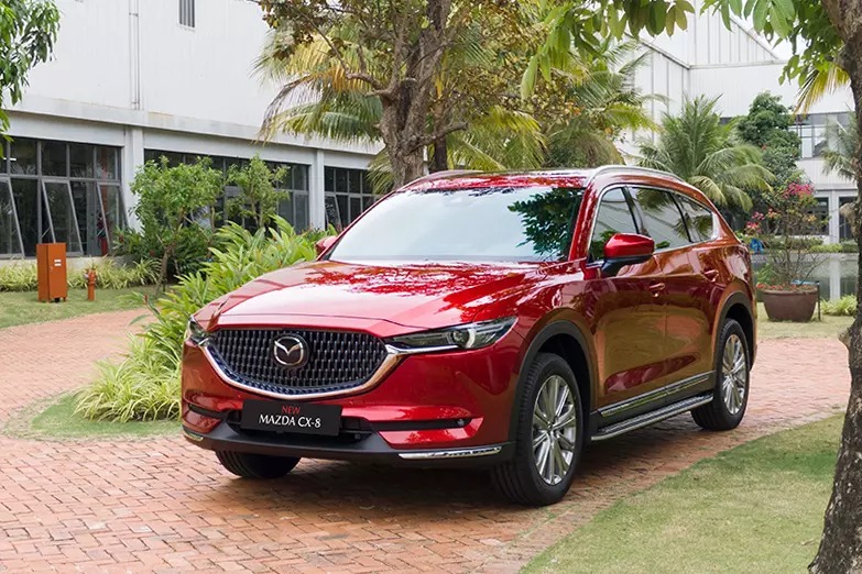 Mazda CX-8 có mức tiêu thụ nhiên liệu khá ấn tượng.