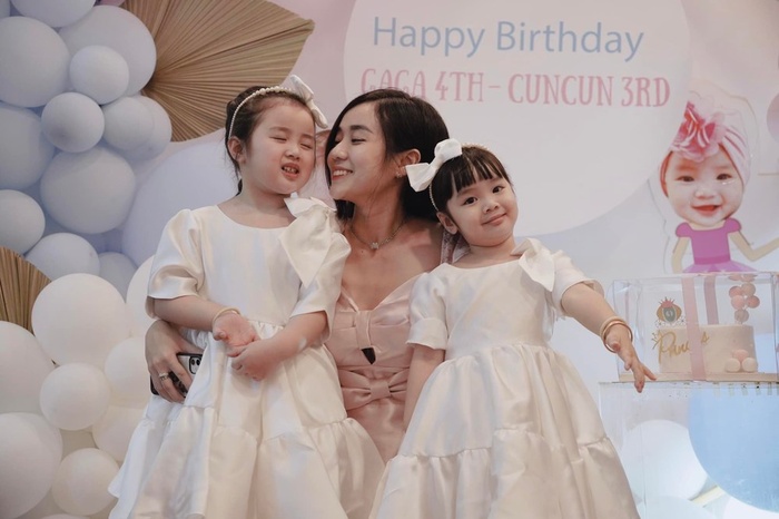 Cindy Lư nuôi hai con sau khi chia tay Hoài Lâm.