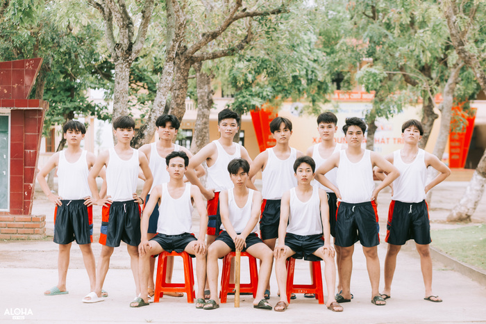 Bộ ảnh kỷ yếu độc lạ của lớp 12E trường THPT Mai Anh Tuấn, tỉnh Thanh Hóa. Nguồn ảnh: Nhân vật cung cấp