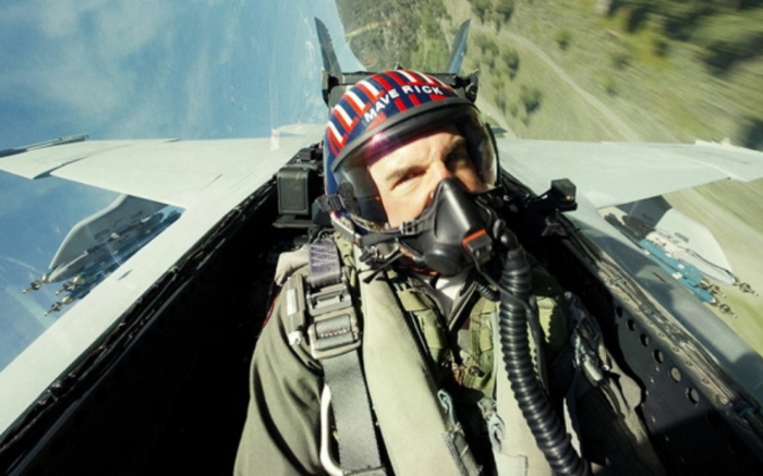 Phân cảnh lái máy bay kinh điển của Tom Cruise trong Top Gun: Maverick.