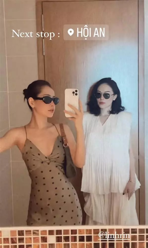 Vòng 2 người đẹp lùm lùm thấy rõ trong chiếc đấm giấu dáng. Nhiều người nghi ngờ phải chăng người đẹp đã có tin vui?