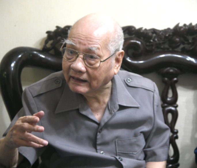 Cụ Tạ Quang Chiến, 1 trong 8 người cận vệ được Bác Hồ đặt tên - Ảnh: Gia đình cung cấp