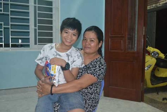 Gia đình Quang Anh có truyền thống theo nghệ thuật từ lâu.