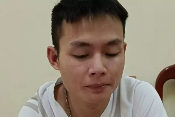 Đối tượng Phái tại cơ quan công an