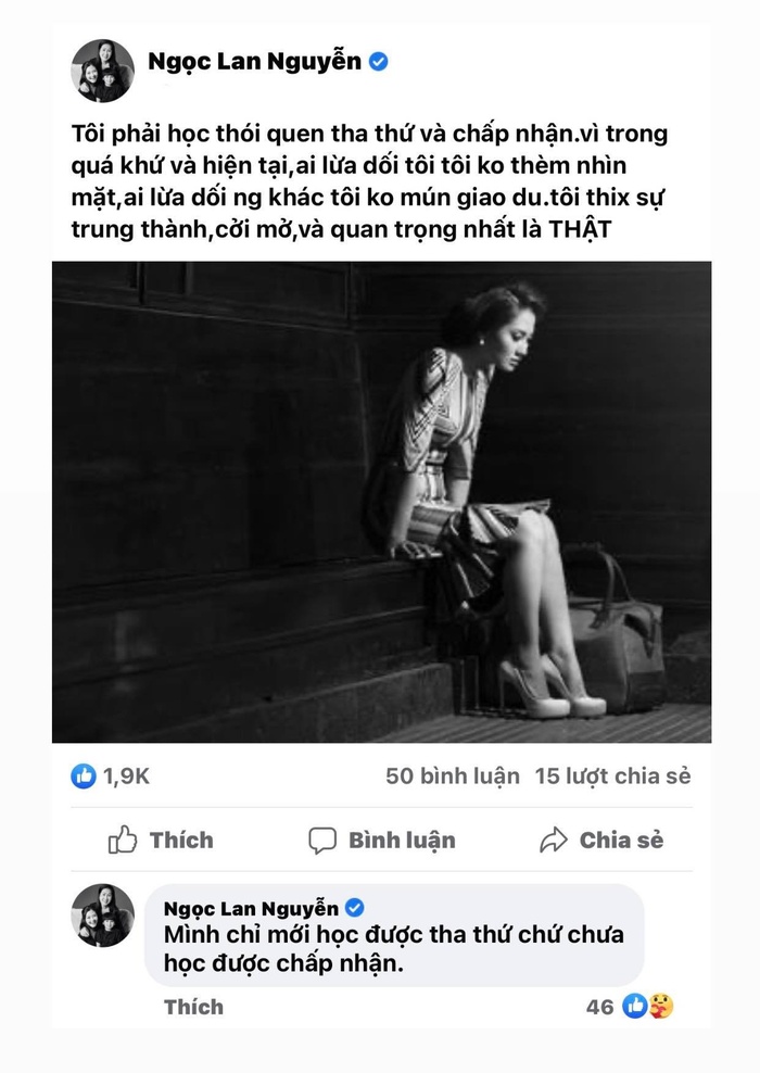 Ngọc Lan thoải mái trải lòng về cuộc sống, quan điểm cá nhân hậu ly hôn. 