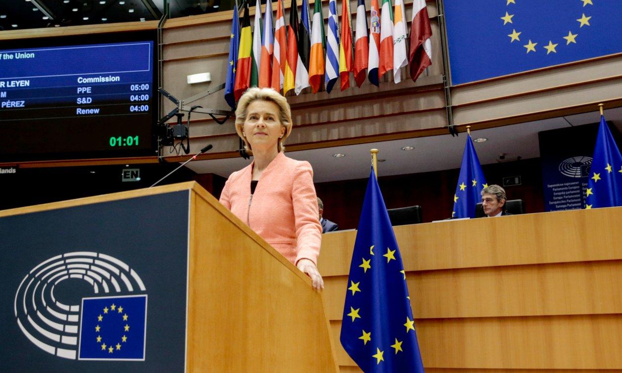 Chủ tịch Ủy ban châu Âu Ursula von der Leyen. Ảnh: DPA