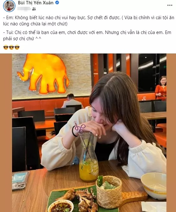 Yến Xuân qua cảm nhận của em gái Đặng Văn Lâm.