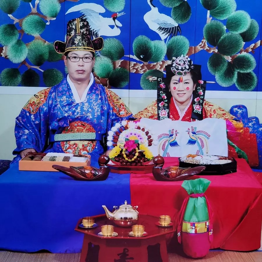 Chị Đào Thị Thái lấy chồng Hàn Quốc thông qua mai mối.