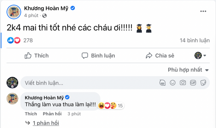 Lời chúc của ca sĩ Orange.