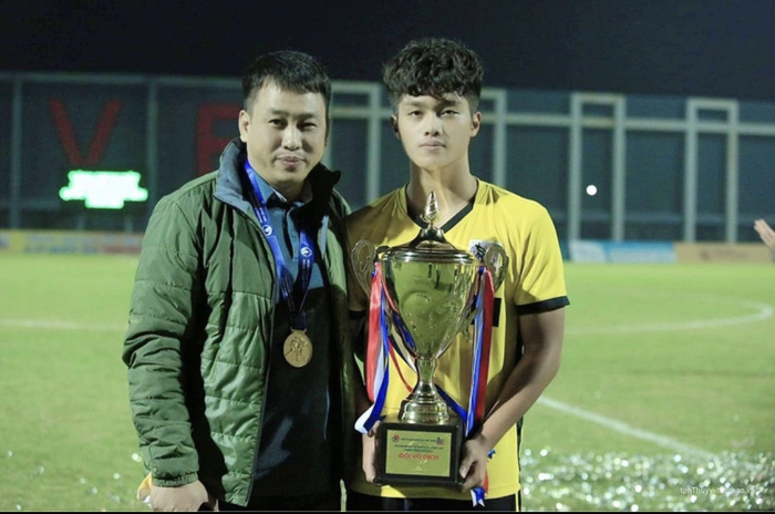 Quốc Việt đã có 6 lần giành danh hiệu Vua phá lưới các giải trẻ. Ảnh: NVCC