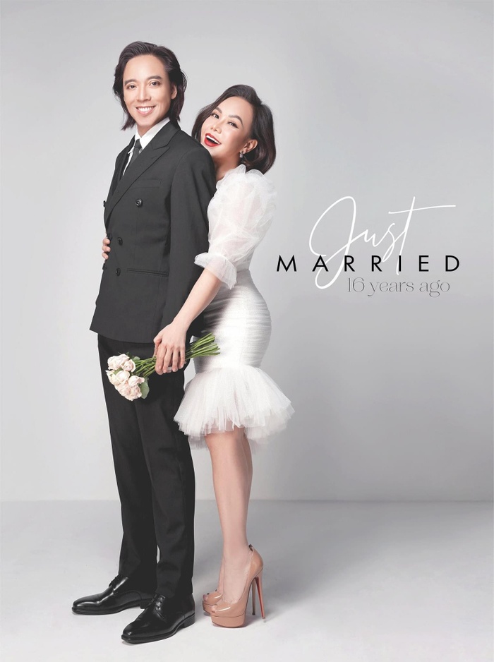 Sắp tới, cả hai kỉ niệm 16 năm ngày cưới, vợ chồng nữ nghệ sĩ muốn tổ chức bữa tiệc mời người thân, bạn bè đến chung vui.