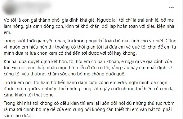 Bài chia sẻ (Ảnh chụp màn hình)