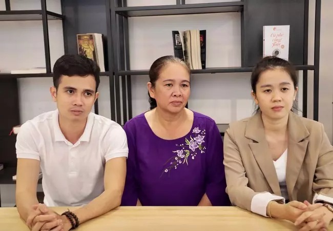 Mẹ và anh chị của Nguyễn Thiện Nhân mong được sớm gặp cô để giải quyết mâu thuẫn.