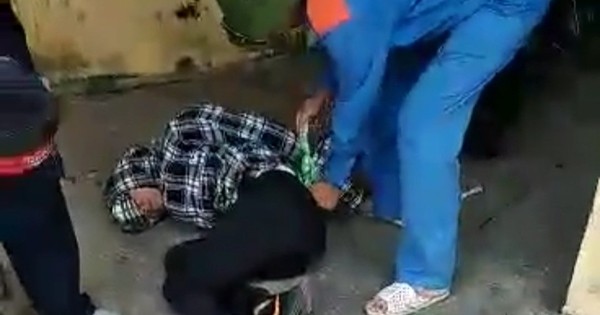 Nam thanh niên bị bắt 