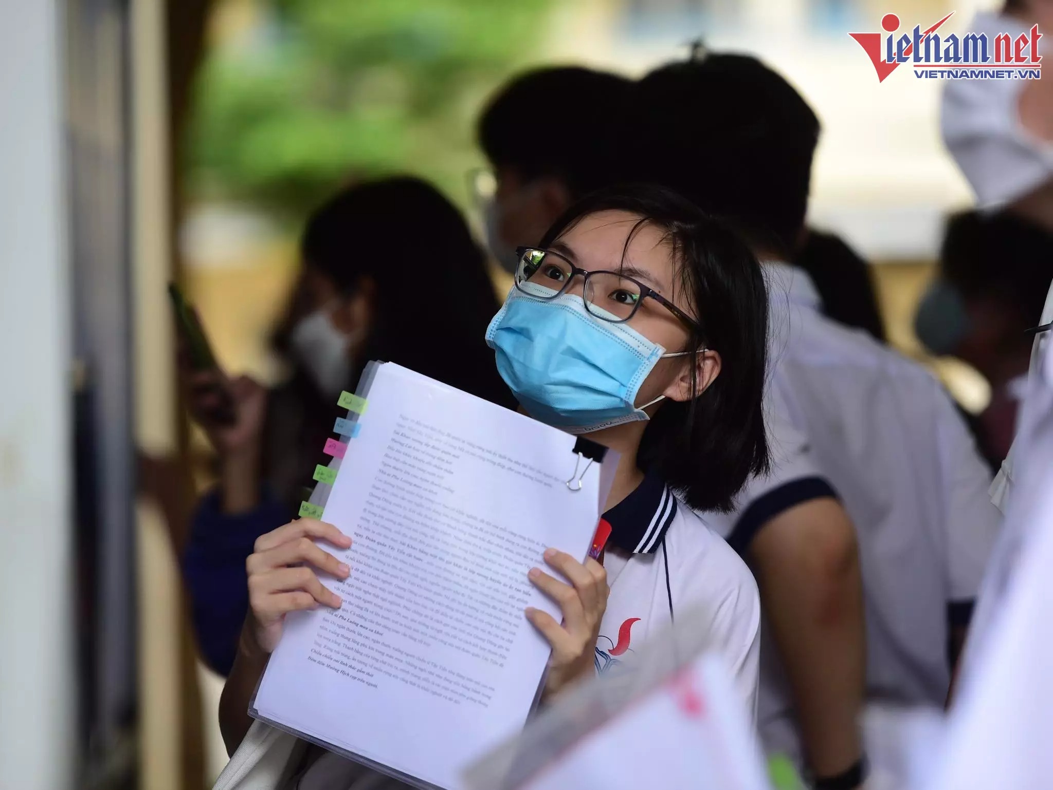 Thí sinh tham dự kỳ thi tốt nghiệp THPT năm 2022. Ảnh: Thanh Tùng