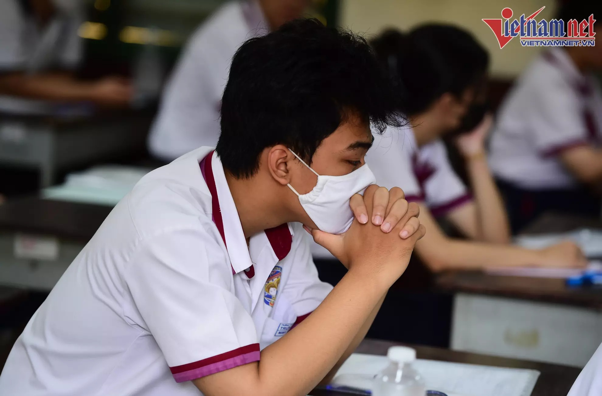 Thí sinh tham dự kỳ thi tốt nghiệp THPT năm 2022. Ảnh: Thanh Tùng